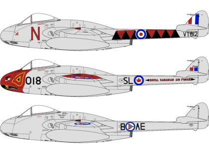 Airfix Classic Kit letadlo A06107 de Havilland Vampire F.3 (1:48) - Poškozený obal