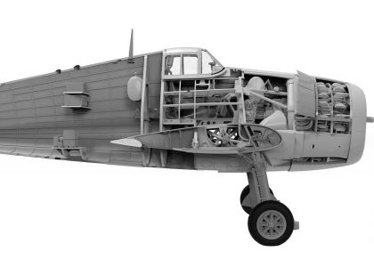 Airfix Classic Kit letadlo A19004 Grumman F6F5 Hellcat 1:24