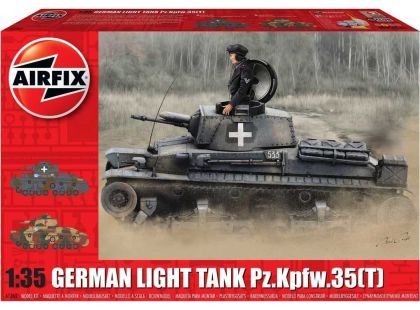 Airfix Classic Kit tank A1362 German Light Tank Pz.Kpfw.35t 1 : 35