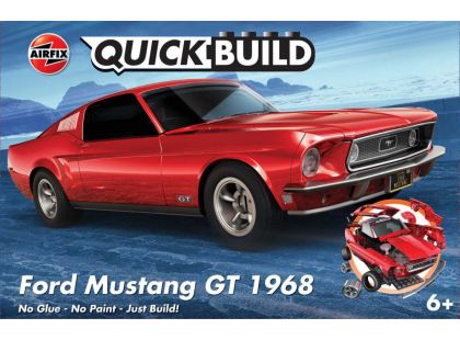Airfix Quick Build auto J6035 - Ford Mustang GT 1968