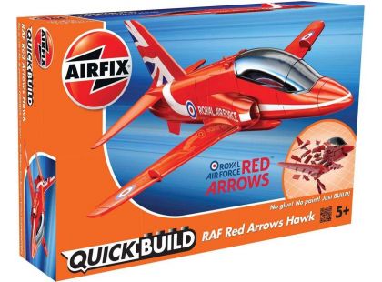 Airfix Quick Build letadlo J6018 RAF Red Arrows Hawk