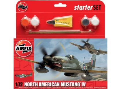 Airfix Starter Set letadlo A55107 North American P-51D Mustang 1:72