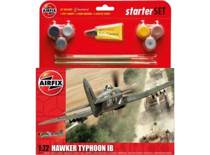 Airfix Starter Set letadlo A55208 Hawker Typhoon Ib 1:72