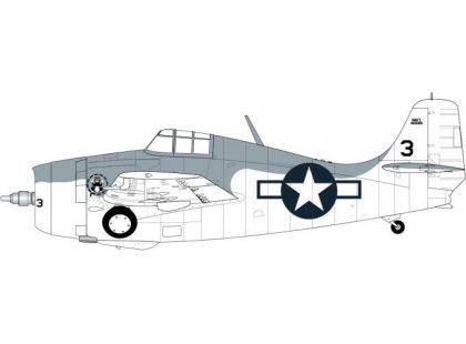Airfix Starter Set letadlo A55214 Grumman Wildcat F4F-4 1:72 - nová forma