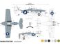 Airfix Starter Set letadlo A55214 Grumman Wildcat F4F-4 1:72 - nová forma 4