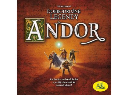Albi Andor dobrodružné legendy - Poškozený obal