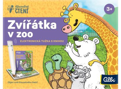 Albi Kouzelné čtení CZ Albi tužka 2.0 Zvířátka v zoo