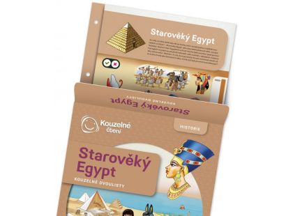 Albi Kouzelné čtení Dvoulist Starověký Egypt encyklopedie