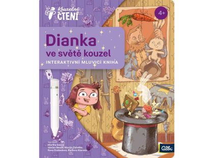 Albi Kouzelné čtení Kniha Dianka ve světě kouzel