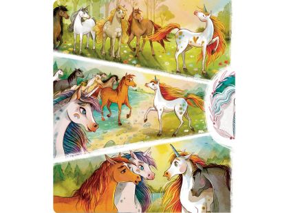 Albi Kouzelné čtení kniha Koně a jednorožci
