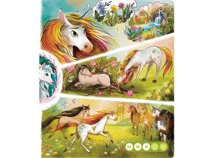 Albi Kouzelné čtení kniha Koně a jednorožci