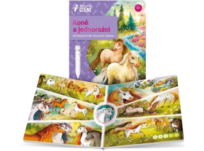 Albi Kouzelné čtení kniha Koně a jednorožci