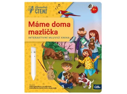 Albi Kouzelné čtení Kniha Máme doma mazlíčka