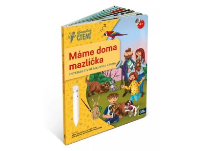 Albi Kouzelné čtení Kniha Máme doma mazlíčka