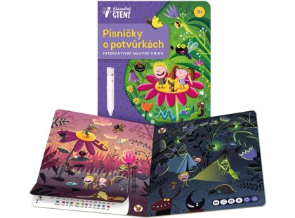 Albi Kouzelné čtení Kniha Písničky o potvůrkách