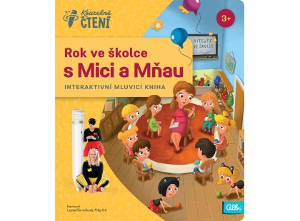 Albi Kouzelné čtení Kniha Rok ve školce s Mici a Mňau