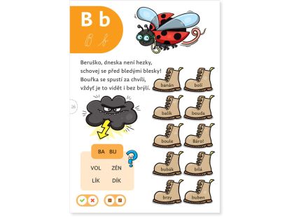 Albi Kouzelné čtení kniha Slabikář