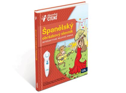 Albi Kouzelné čtení Kniha Španělský obrázkový slovník