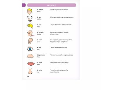 Albi Kouzelné čtení Kniha Španělský obrázkový slovník