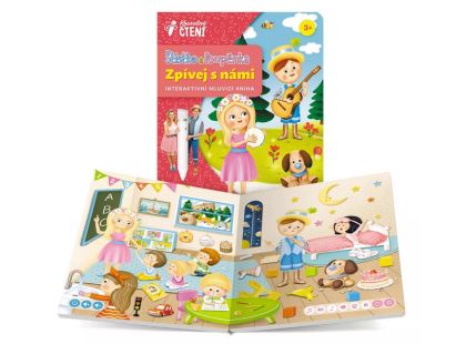 Albi Kouzelné čtení Kniha Štístko a Poupěnka - Zpívej s námi