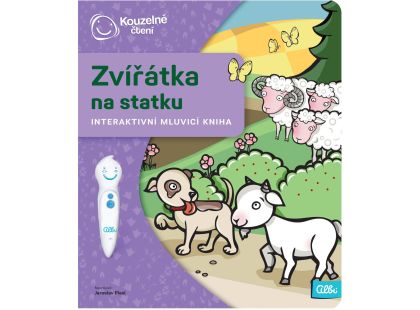 Albi Kouzelné čtení Kniha Zvířátka na statku