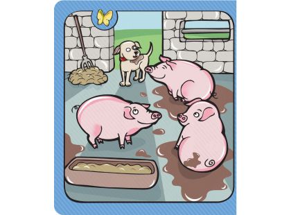 Albi Kouzelné čtení Kniha Zvířátka na statku