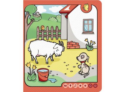 Albi Kouzelné čtení Kniha Zvířátka na statku