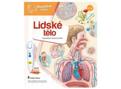 Albi Kouzelné čtení Kniha Lidské tělo Albi Kouzelné čtení Kniha Lidské tělo