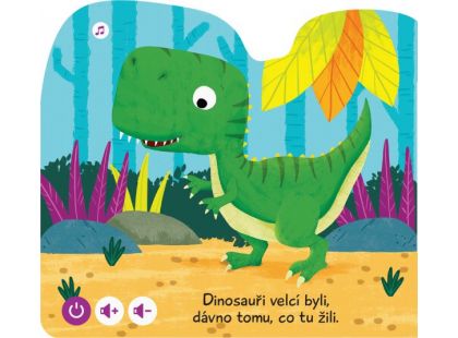Albi Kouzelné čtení Minikniha s výsekem Dinosauři