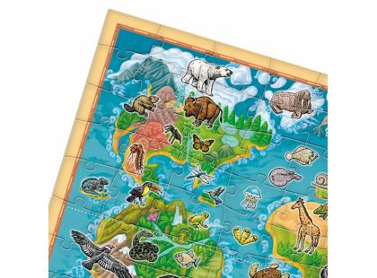 Albi Kouzelné čtení Puzzle Planeta zvířat - Poškozený obal