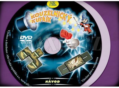 Albi Kouzelnický kufřík s DVD