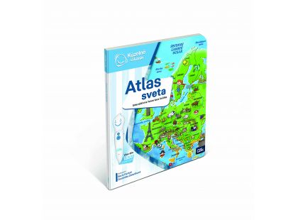 Albi Kúzelné čítanie Albi tužka a Atlas sveta SK