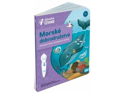 Albi Kúzelné čítanie Kniha Morské dobrodružstvá SK verzia