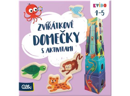 Albi Kvído - Zvířátkové domečky s aktivitami