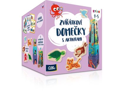 Albi Kvído - Zvířátkové domečky s aktivitami