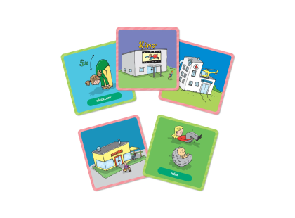 Albi Kvído Hoď a objevuj Doplňkové karty