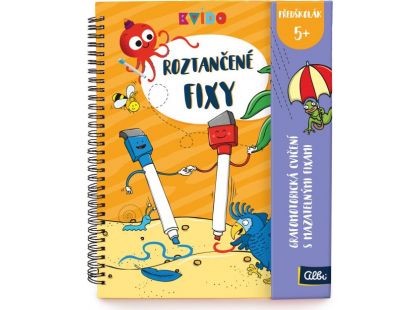 Albi Kvído Roztancované fixy 5+ Grafomotorická cvičení