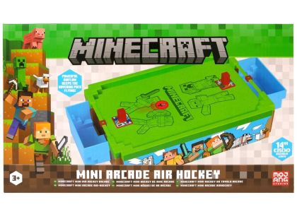 Albi Minecraft Mini Arcade Air Hockey - Overworld