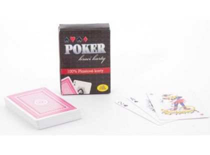 Albi Poker - plastové hrací karty