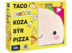 Albi Taco, plyšák, koza, sýr, pizza