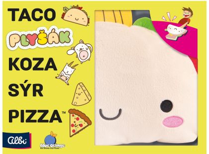 Albi Taco, plyšák, koza, sýr, pizza