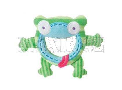 Alex Plyšové chrastítko Žába