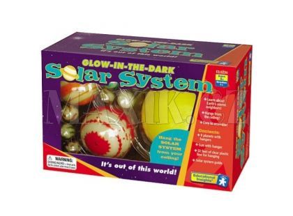 Alexander Sluneční soustava svítící ve tmě v krabici