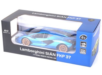 Alltoys 1:14 RC Lamborghini Sian modré