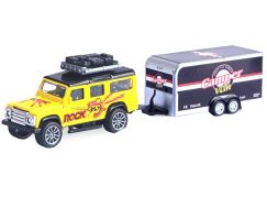 Alltoys Auto s přívěsem žluté