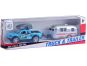 Alltoys Auto s přívěsem modré 2
