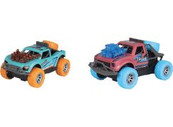 Alltoys Sada autíček se světelnými a zvukovými efekty zelené a růžové