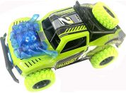 Alltoys Auto se zvukem a světlem (1 : 36 ) zelená kola