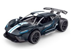 Alltoys Auto závodní antracit