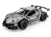 Alltoys Auto závodní šedá